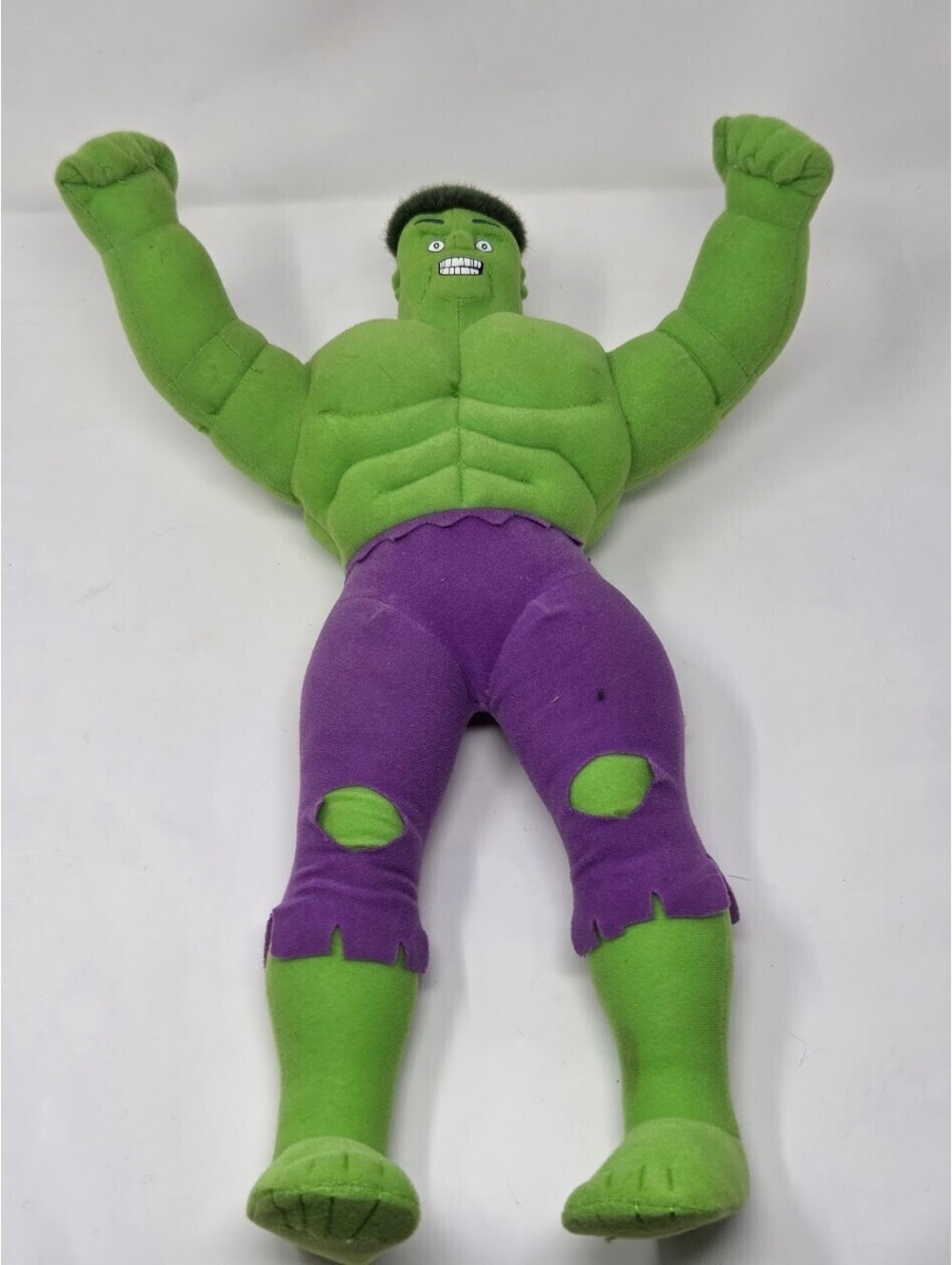 RARE 2003 Marvel Hulk Extra Large Plush Figure Green Purple Costume Toy